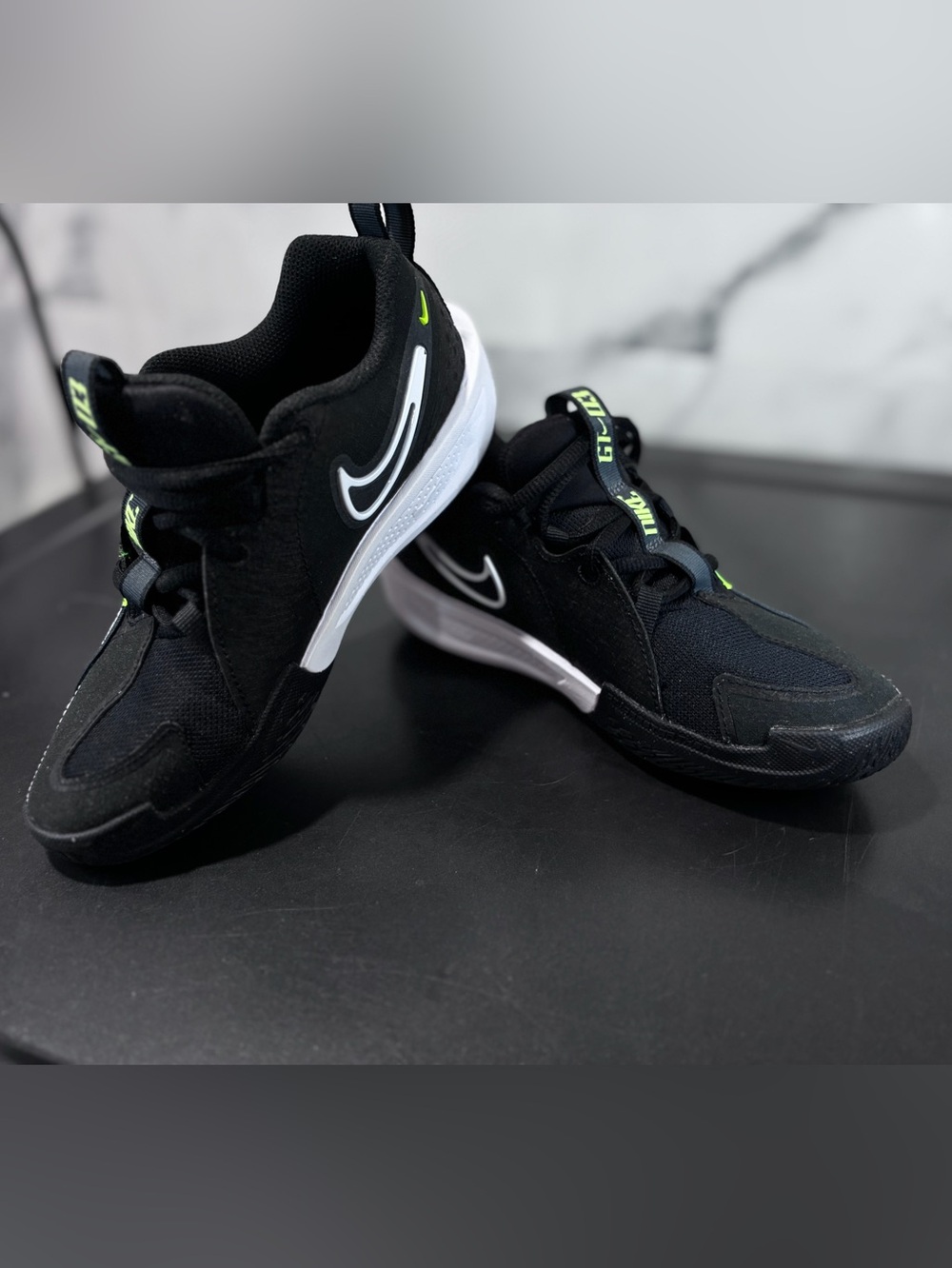 Nike Air Zoom GT Cut 3 'Black & White' kids - Picture 2 of 9